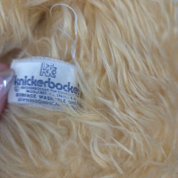 Vintage Knickerbocker Animals of Distinction Fuzzy Bunny Rabbit Plush Toy - Picture 6 of 7